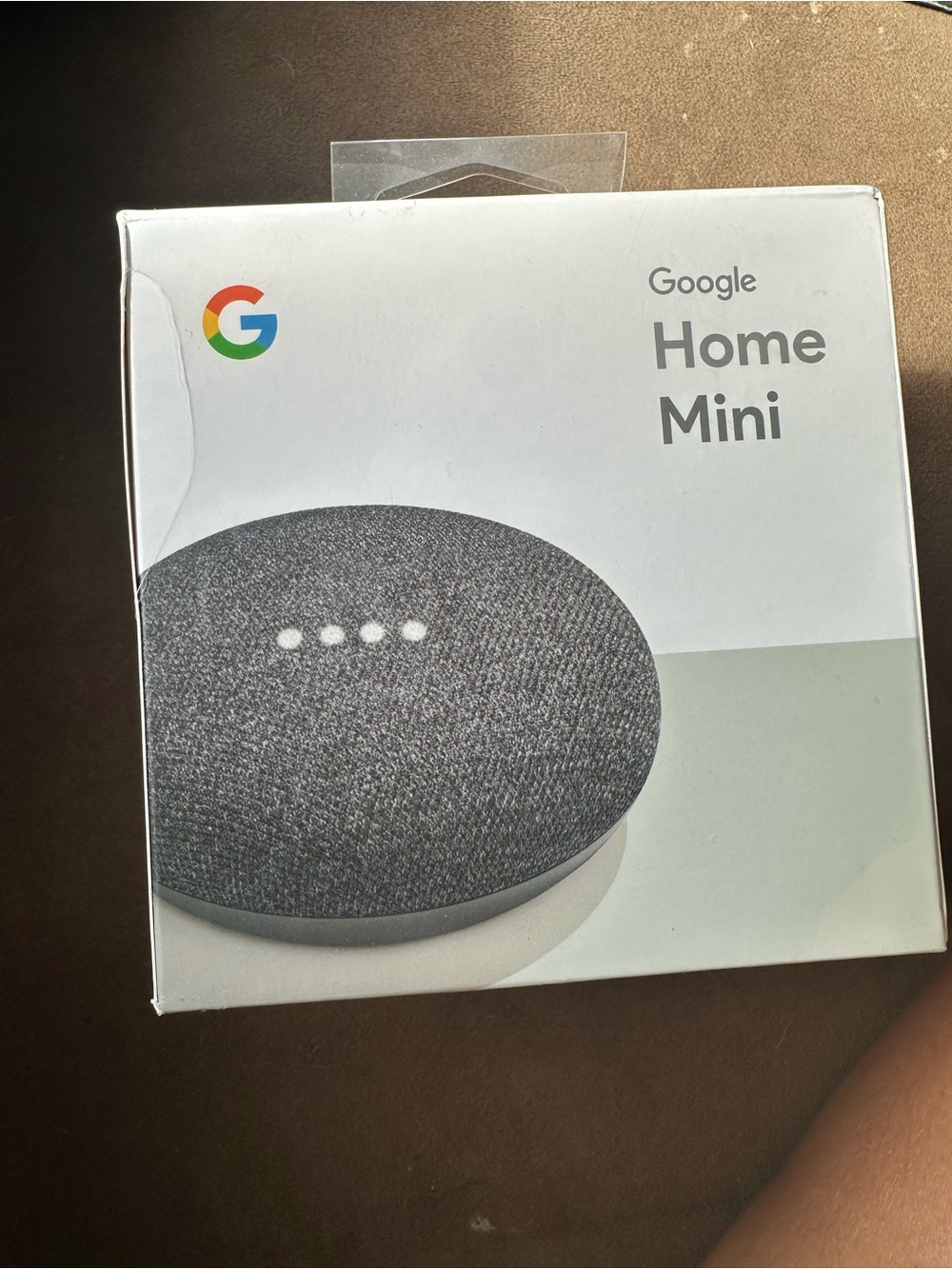 google Home Mini Smart Speaker - Charcoal
